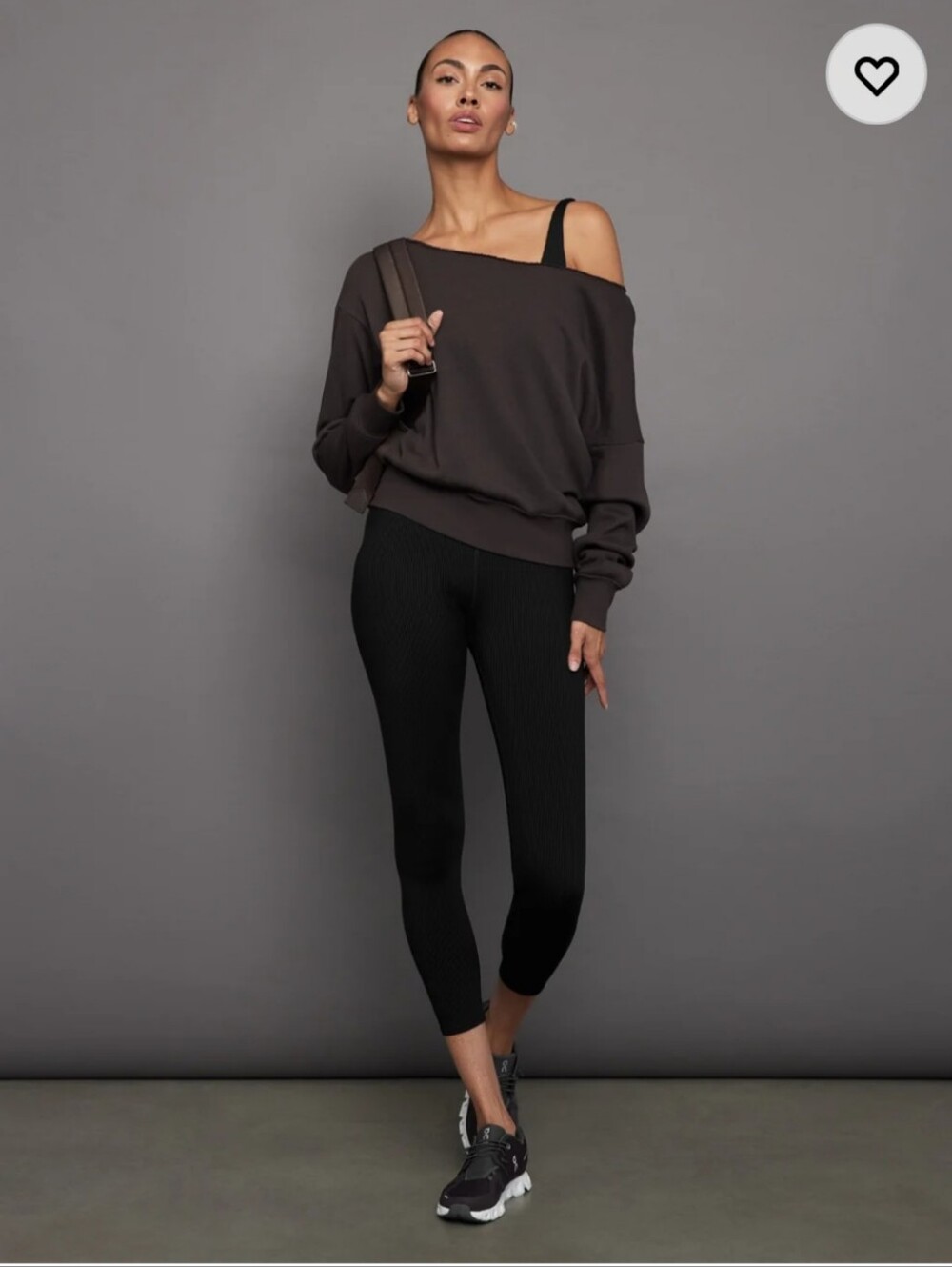 CARBON38 Ribbed 7/8 Legging Size M - Picture 2 of 11